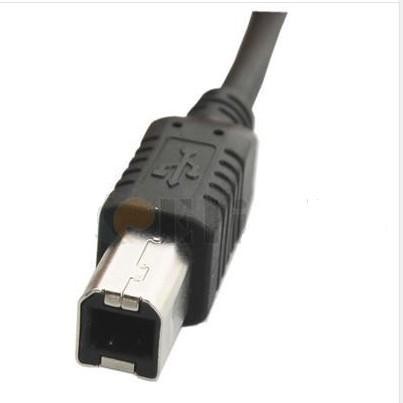 Un mâle à la vitesse de transferts masculine de câble de transfert des données d'USB de câble de B jusqu'à 480Mbps