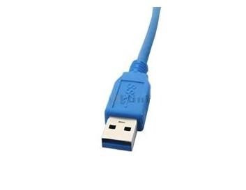Câble de transfert des données de HDMI USB, USB 3,0 un mâle au câble micro de mâle de B