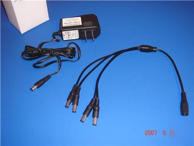 alimentation d'énergie d'appareil-photo de télévision en circuit fermé de 12VDC 500mA 100-240VAC 50-60Hz pour commuté
