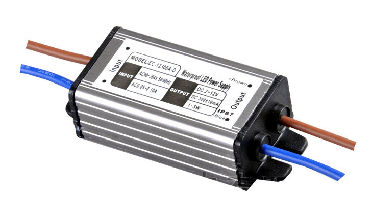 IP68 1W - 3W alimentation d'énergie constante du courant LED pour la lumière de la lampe de LED/LED