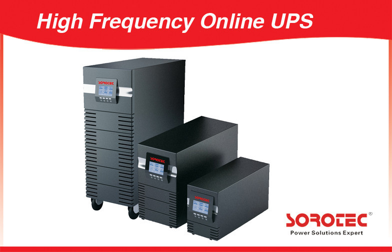 Onde sinusoïdale pure haute fréquence UPS en ligne, sans interruption d'alimentation 3KVA / 2700W, RS232