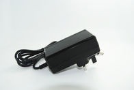 24V 1.5A 36W a produit les adaptateurs BRITANNIQUES de courant alternatif De prise de mur avec la corde de C.C de 1,2/1,5/1.8M