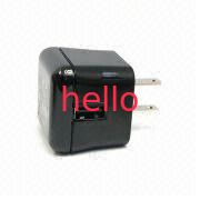 prise universelle portative des USA d'adaptateur d'alimentation CC À C.A. de 11W 5V 1A-2.1A USB avec de l'en 60950-1