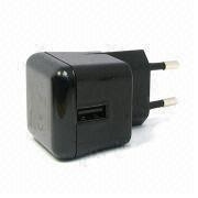 l'UE universelle portative d'adaptateur d'alimentation CC À C.A. de 11W 5V 1A-2.1A USB branchent avec de l'en 60950-1