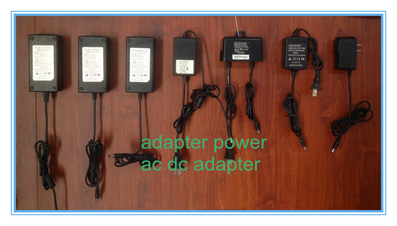 C.A. noir de 60W 60Hz 12 à volt IP54 de l'adaptateur 12 de puissance de volt avec la commutation stable