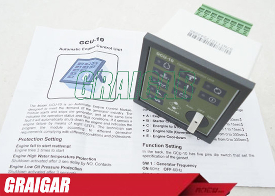 Boîtier de contrôle d'alternateur électronique de contrôleur du Gouverneur de moteur de Kutai GCU-10 9V au C.C de 36 V