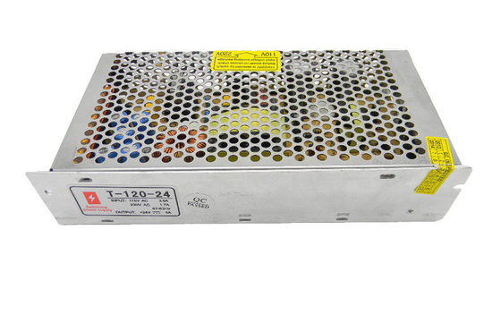 C.C d'alimentation d'énergie de mode de commutation de 120 watts 24V 5A pour l'écran de visualisation d'affichage à cristaux liquides