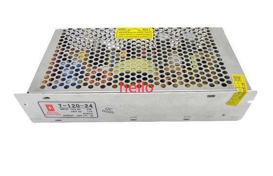 adaptateur de puissance de commutation de 120W 24V 5A avec la charge finie/au-dessus de la température