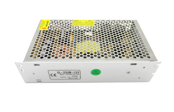 Metal le Salut-pot de l'alimentation d'énergie de commutation de 20A 12v 250W, ROHS certifié