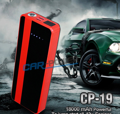 démarreur diesel de saut de voiture de centrale de démarreur de saut de 12V 18000mAh