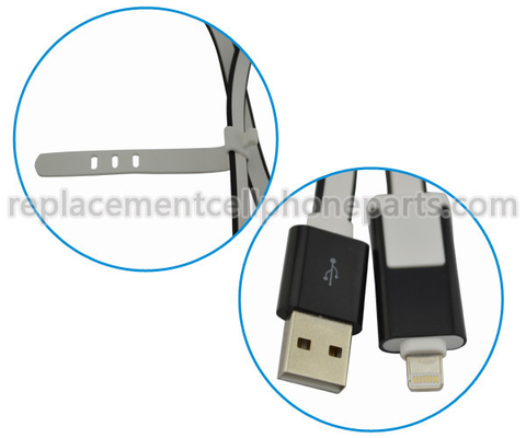 Câble de données original d'USB de téléphone portable de 1 mètre pour l'iPhone 5G, 5S, câble de chargeur de l'iPhone 6