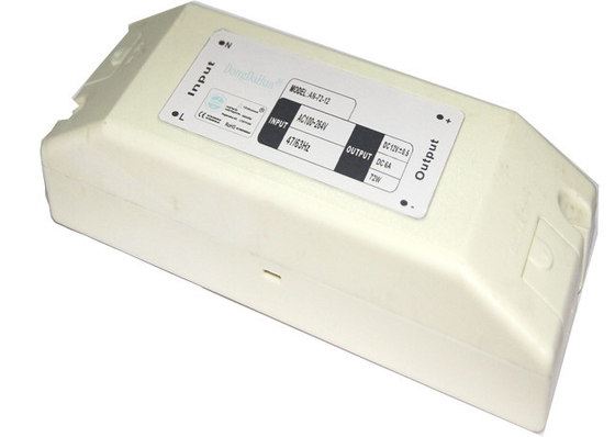 Engery sauvant la tension constante de 12v 6a a mené l'alimentation d'énergie/conducteur mené par 72w