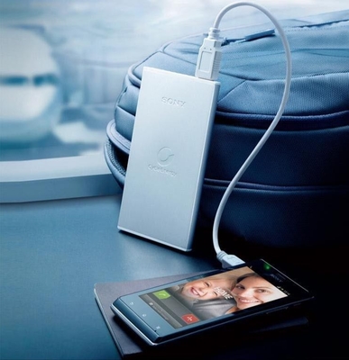 Banque portative mobile noire de puissance alimentation/7000MAH d'énergie du blanc 5V