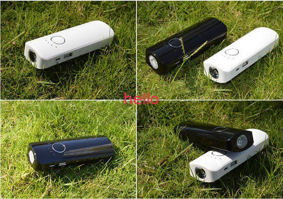 Portable noir mobile d'alimentation d'énergie de 5 volts avec OEM 5200MAH