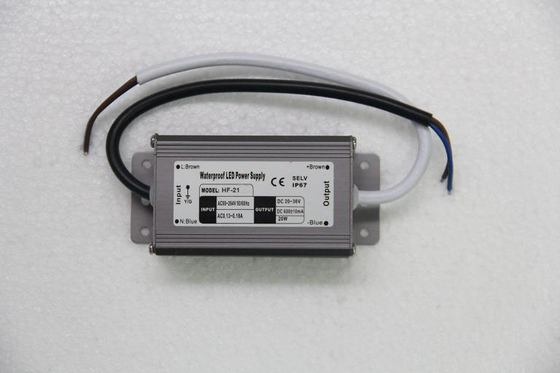 le C.A. constant du courant 21W à C.C de l'approvisionnement d'alimentation CC 20V, 650mA imperméabilisent l'alimentation d'énergie de LED