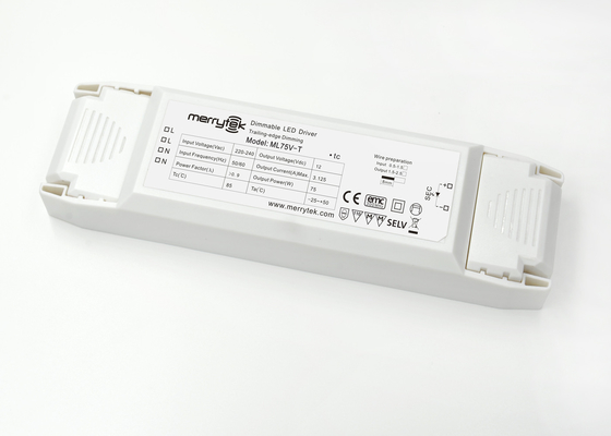 Conducteur constant élevé de Dimmable LED de tension de la puissance 12V clignotant non