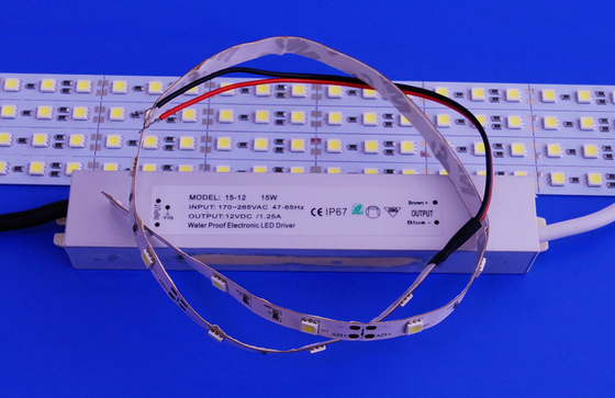 conducteur constant mené extérieur de tension de 15W 12vdc pour les bandes menées, éclairage décoratif