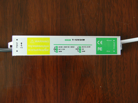 Le conducteur imperméable IP67 36W LVD de DC12V 3A LED a certifié pour la lumière de LED