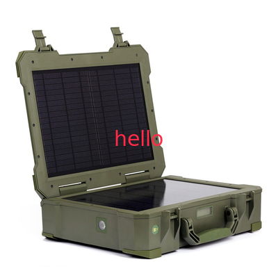 Groupe électrogène 20w solaire portatif renouvelable pour TV de allumage/de observation à la maison