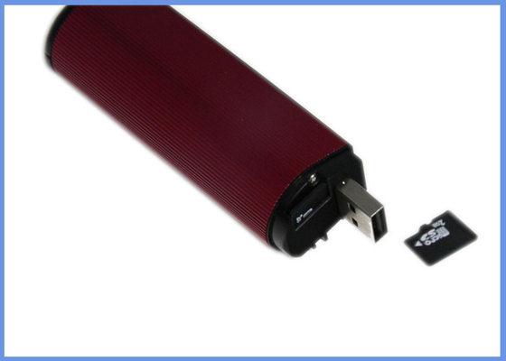 Mini câble micro intégré portatif du block d'alimentation électrique d'USB 2200mah USB, batterie 18650