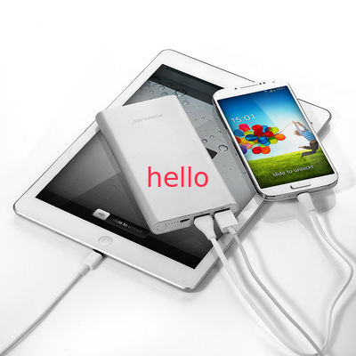 Remplissage rapide du téléphone portable 10000MAH de puissance de banque de lithium de cellules portatives universelles de polymère