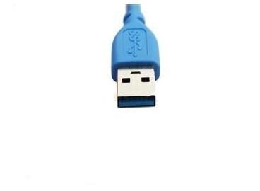 Salut-vitesse USB bleu 3,0 A à un câble de transfert des données d'USB de câble