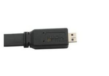 Noir à grande vitesse HDMI-HDMI de câble de transfert d'USB avec la haute résolution