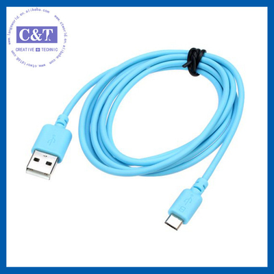 Salut-Vitesse micro colorée 2 in-1 de câble de transfert des données de Smartphone USB