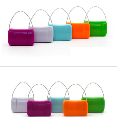Assemblée micro promotionnelle de smartphone de câble de transfert des données de 8pin USB avec le style mignon de sac
