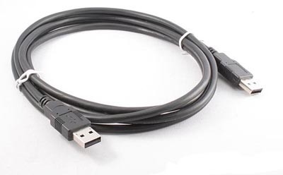 Mâle au câble masculin de transfert des données d'USB pour le clavier, usb au transfert d'usb