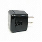 prise universelle portative des USA d'adaptateur d'alimentation CC À C.A. de 11W 5V 1A-2.1A USB avec de l'en 60950-1